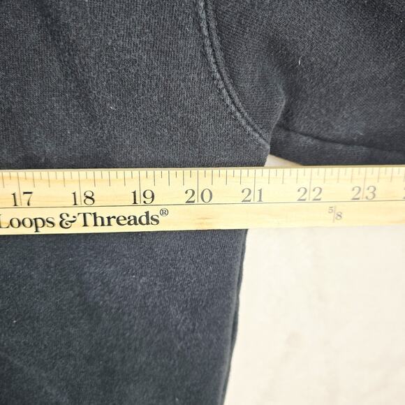 Miracles Club Virgil Was Here Hoodie Mens Medium Black Streetwear Hip Hop - Picture 9 of 10